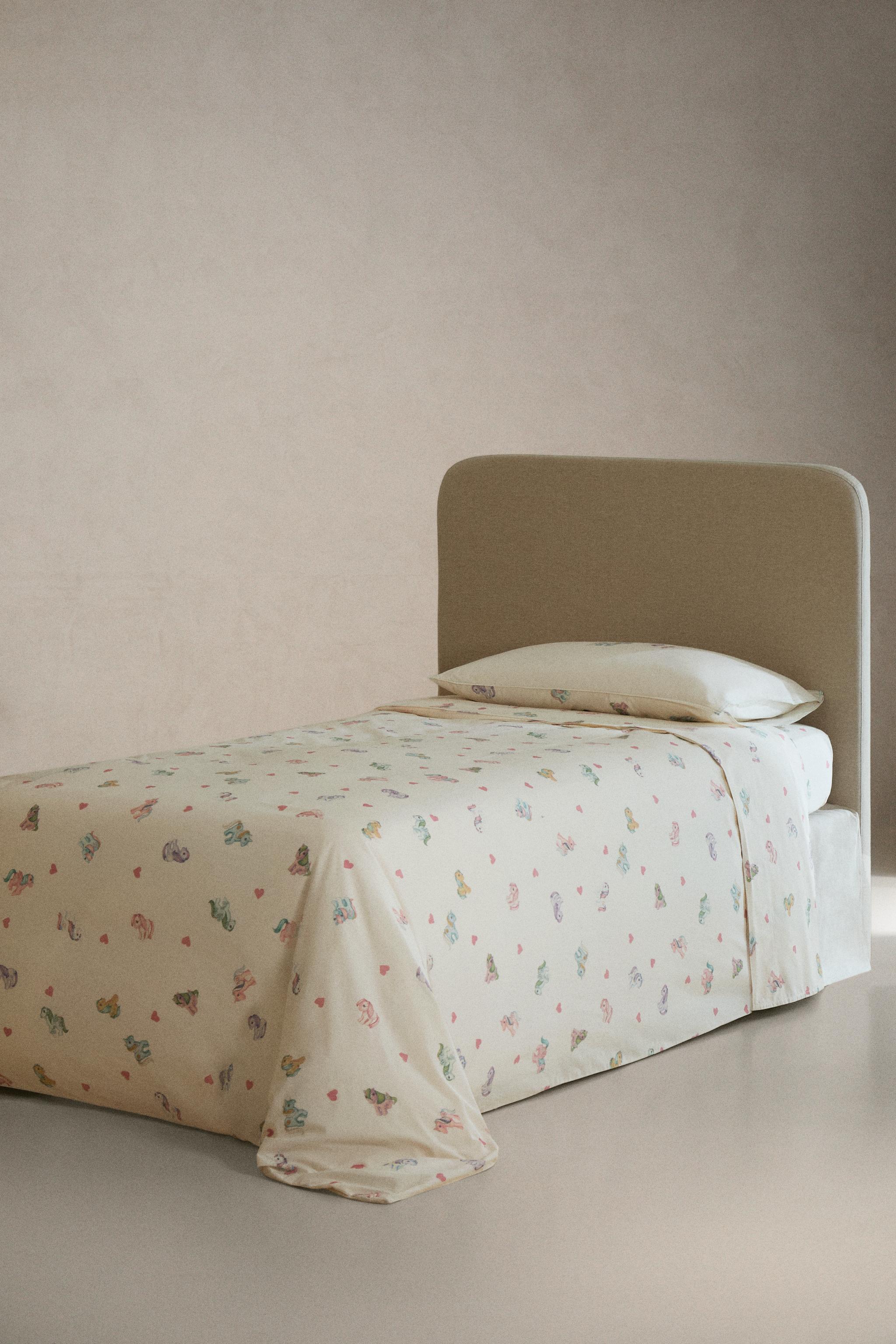 KIDS’ MY LITTLE PONY© HEARTS FITTED SHEET